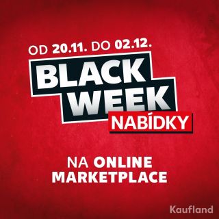 Black Week na online marketplace Kaufland.cz je konečně tady! 🙌 Užijte si týden ve znamení slev a výhodných nákupů:...
